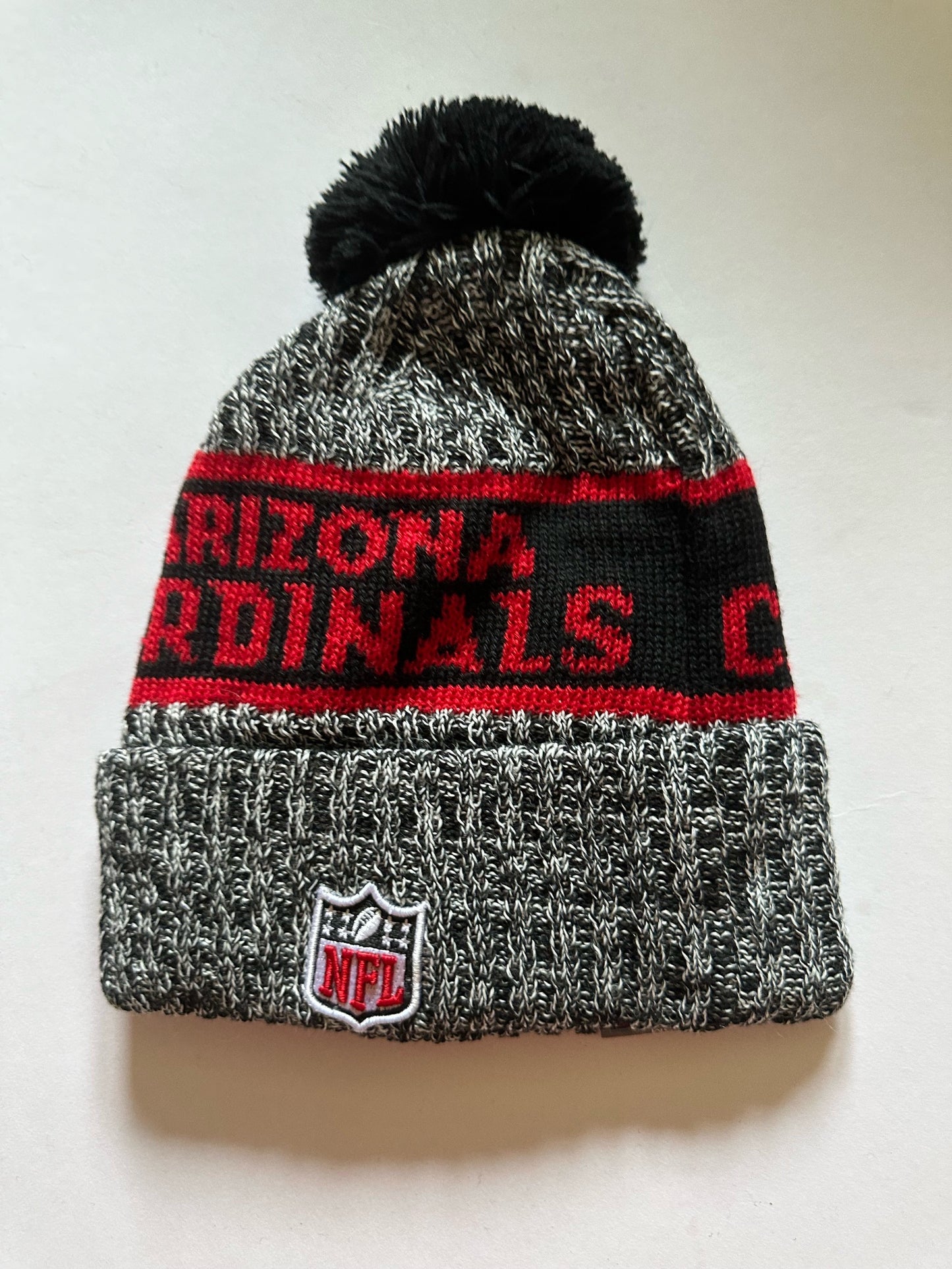 Arizona Cardinals NFL Bobble Beanie Multi Colour With Tags on