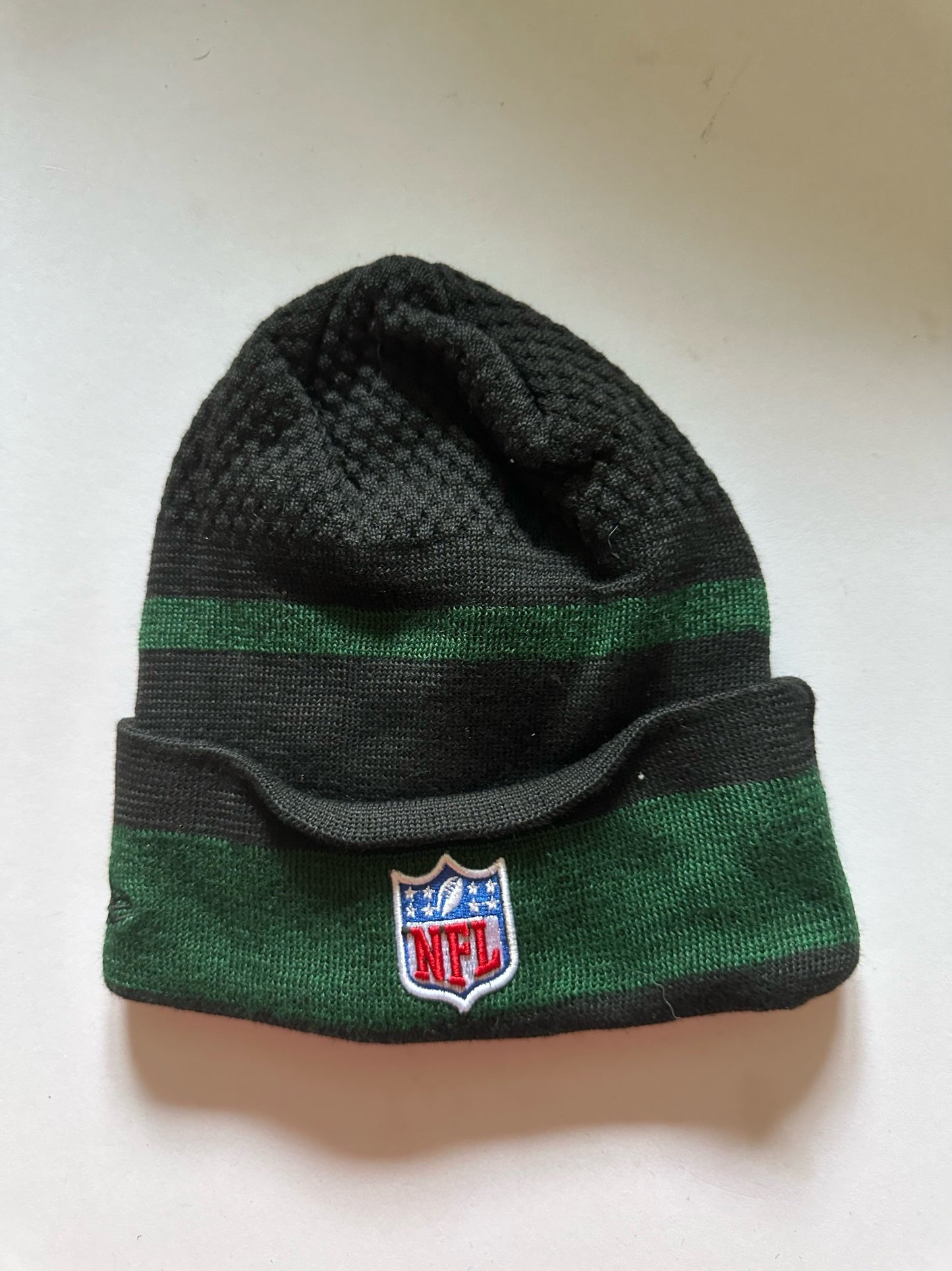 Green Bay Packers NFL Bobble Beanie Multi Colour With Tags on