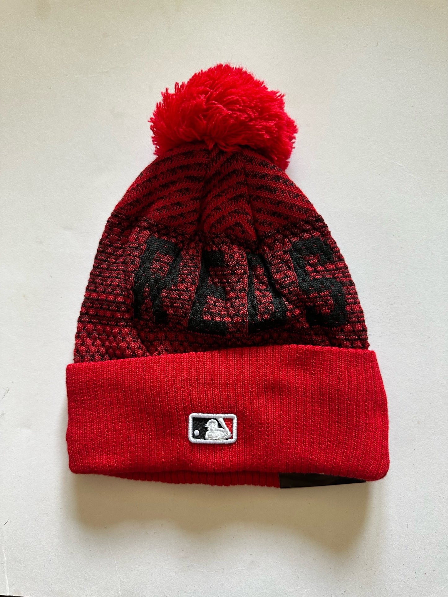 Cincinnati Reds MLB Bobble Beanie Multi Colour With Tags on