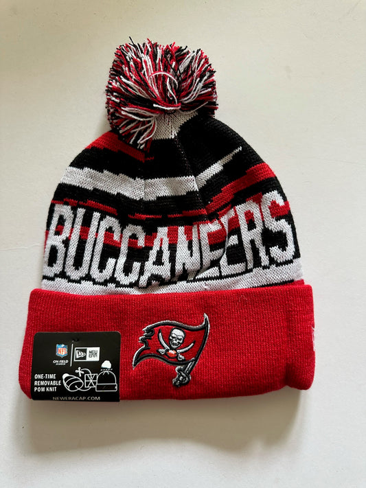 Tampa Bay Buccaneers NFL Bobble Beanie Multi Colour With Tags on