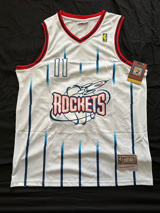 Retro Hardwood Classics Houston Rockets Yao Ming Basketball Vest Large