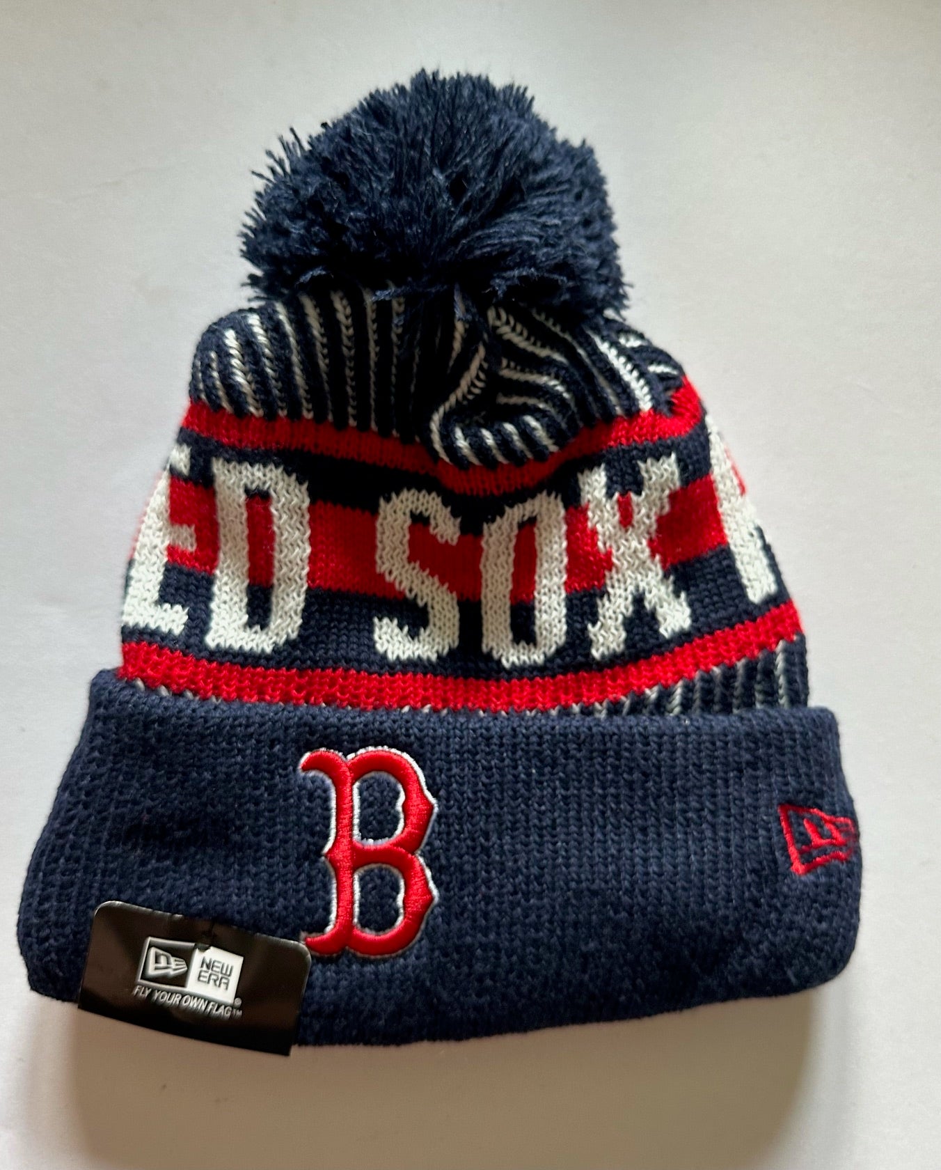 Boston Red Sox MLB Bobble Beanie Multi Colour With Tags on