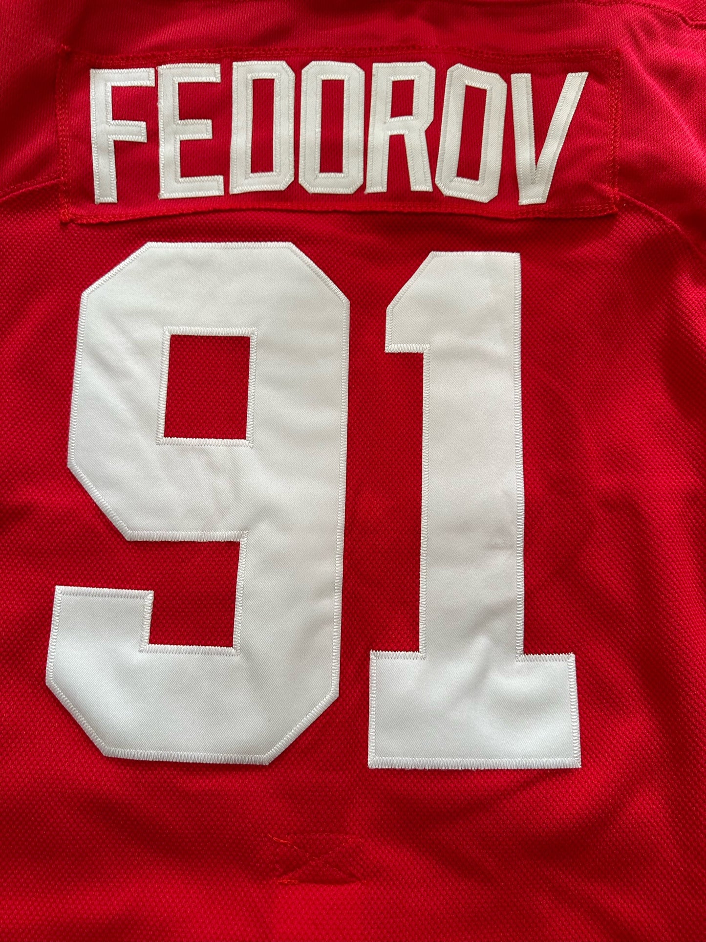 CCM Detroit Red Wings Federov Shirt Large