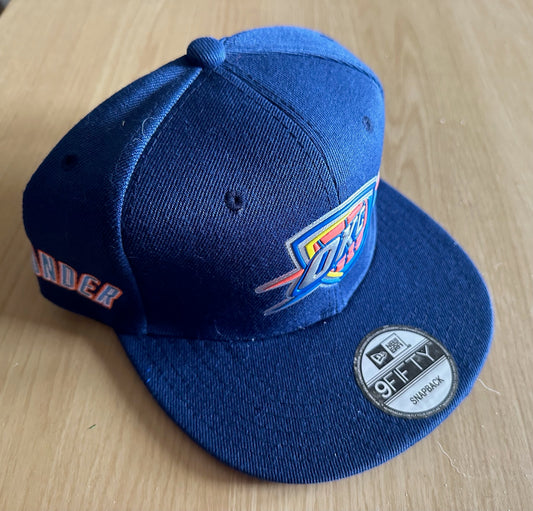 Oklahoma OKC Thunder NBA SnapBack Baseball Cap Multicolour New With Sticker