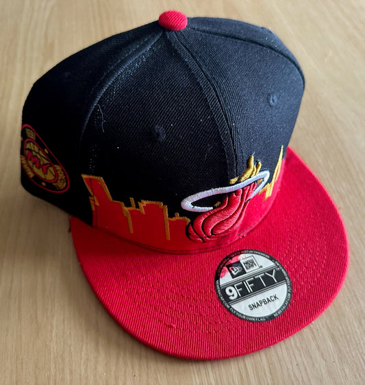 Miami Heat NBA SnapBack Baseball Cap Multicolour New With Sticker