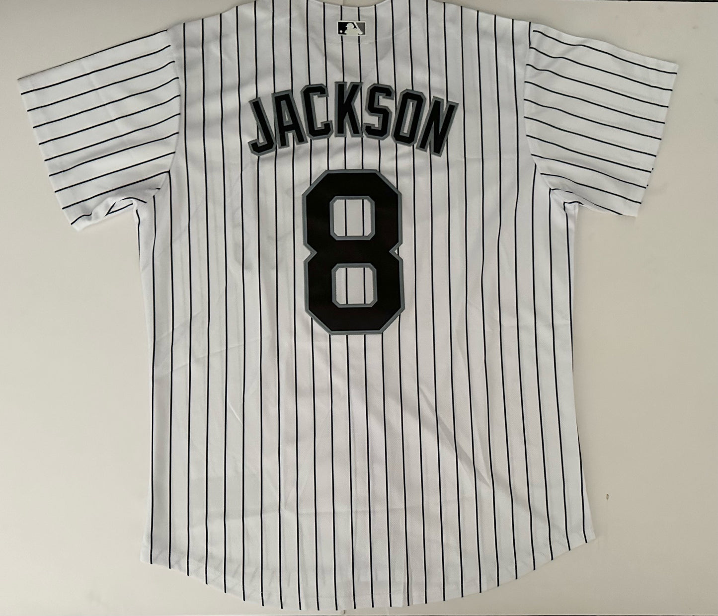 Chicago White Sox MLB Baseball Shirt Large Jackson 8 White