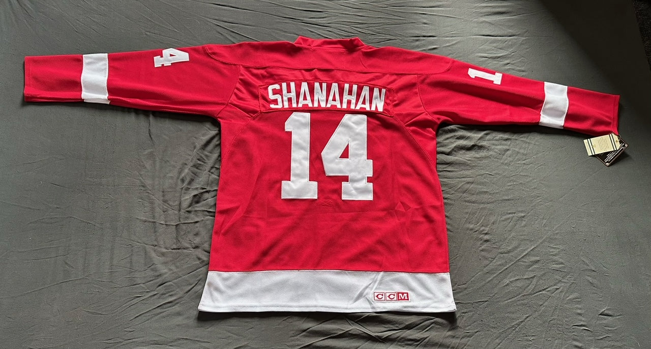 CCM Detroit Red Wings Shanahan Hockey Shirt Large