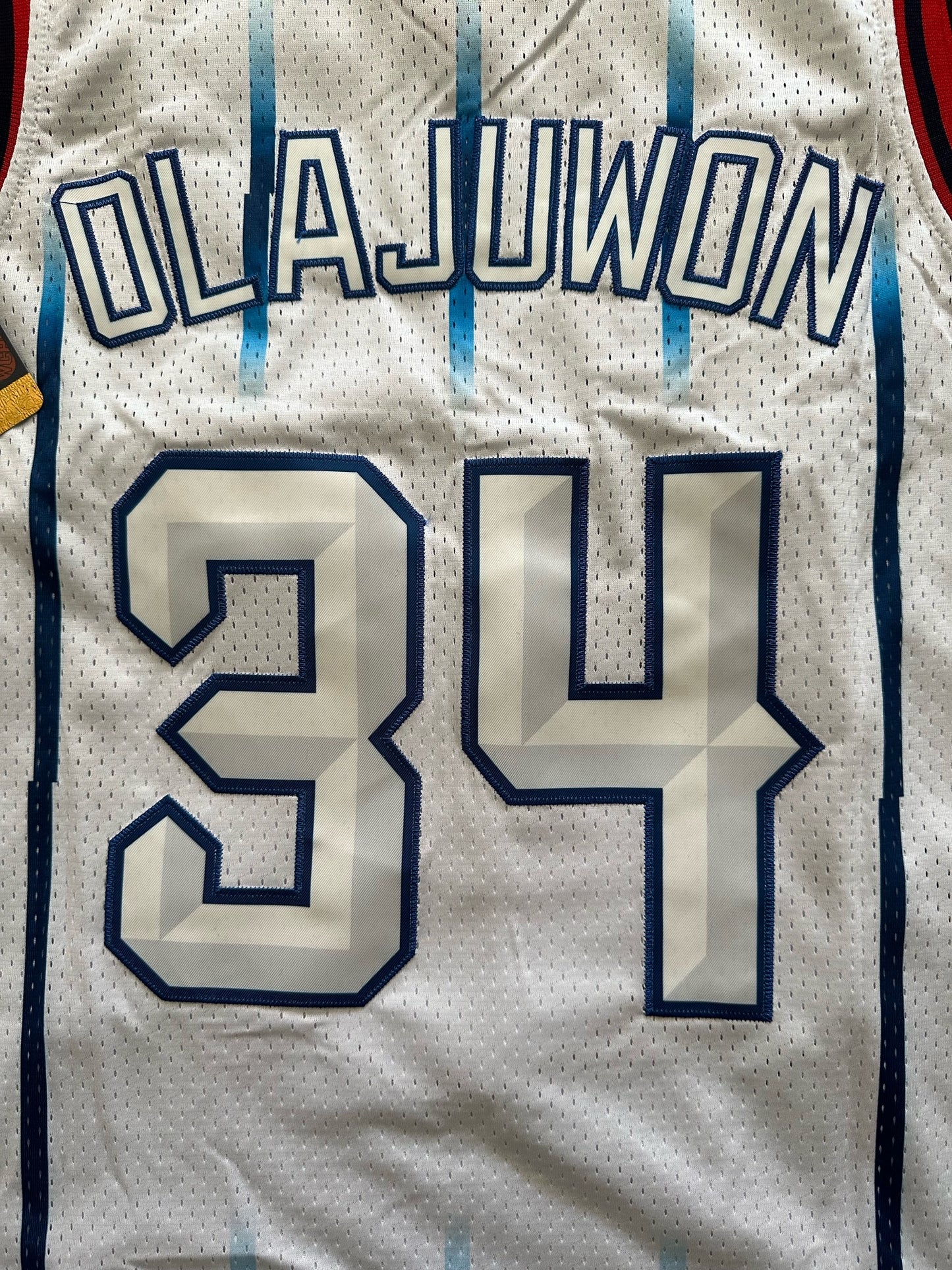 Retro Hardwood Classics Houston Rockets Olajuwon Basketball Vest Large