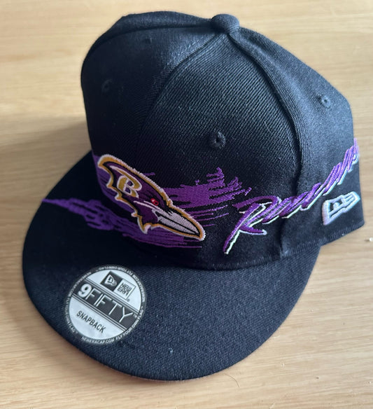 Baltimore Ravens NFL SnapBack Baseball Cap Multicolour New With Sticker