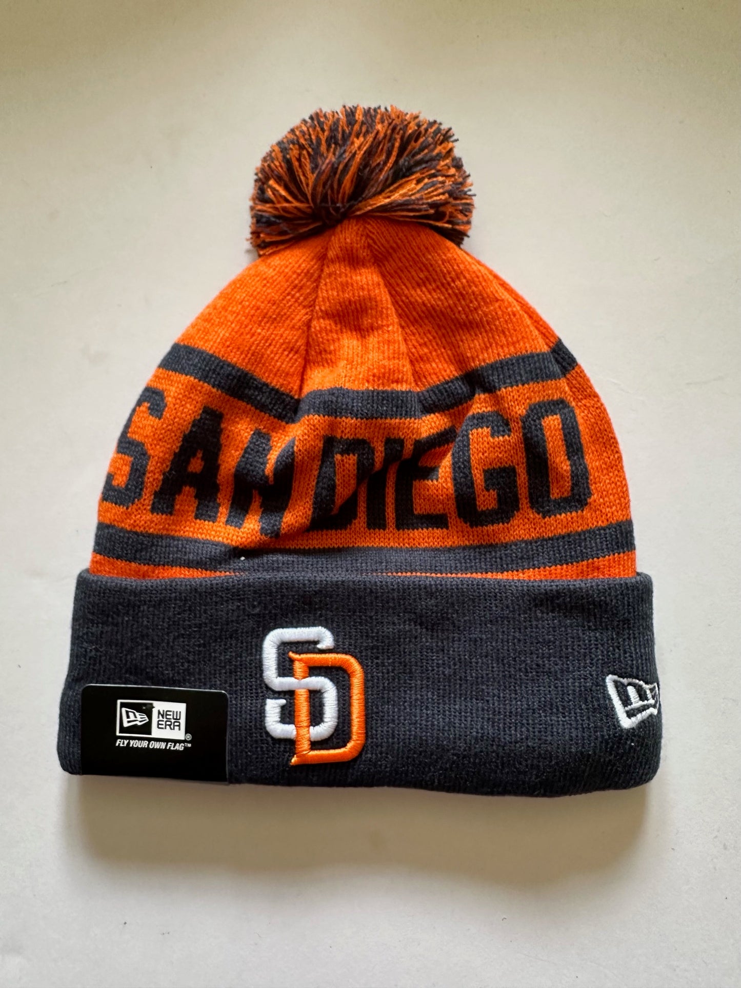 San Diego Padres MLB Bobble Beanie Multi Colour With Tags on