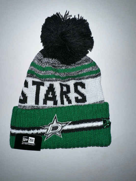 Dallas Stars NHL Bobble Beanie Multi Colour With Tags on