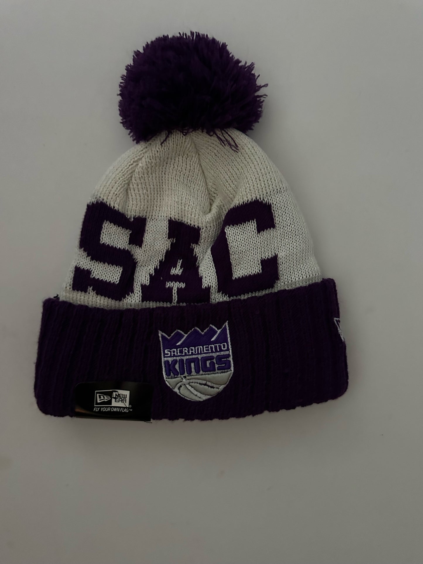 Sacramento Kings NBA Bobble Beanie Multi Colour With Tags on