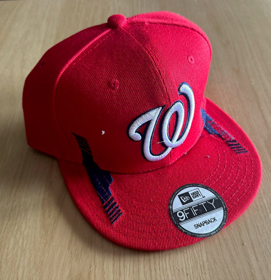 Washington Nationals MLB SnapBack Baseball Cap Multicolour New With Sitcker