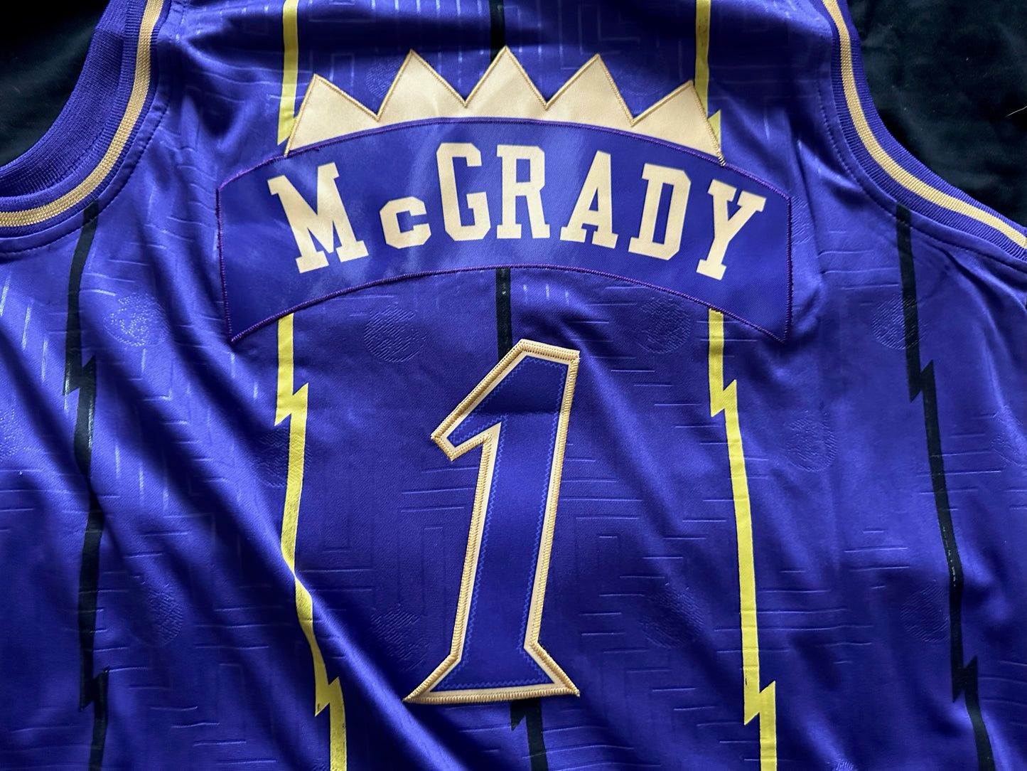 Retro Hardwood Classics Toronto Raptors McGrady Basketball Vest Large