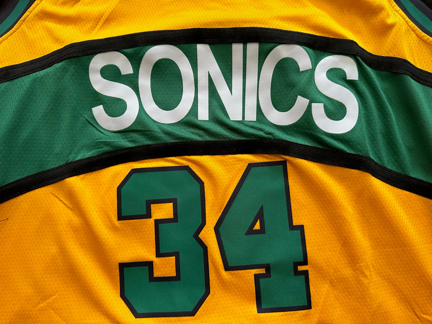 Retro Hardwood Classics Seattle Supersonics Durant Basketball Vest Large