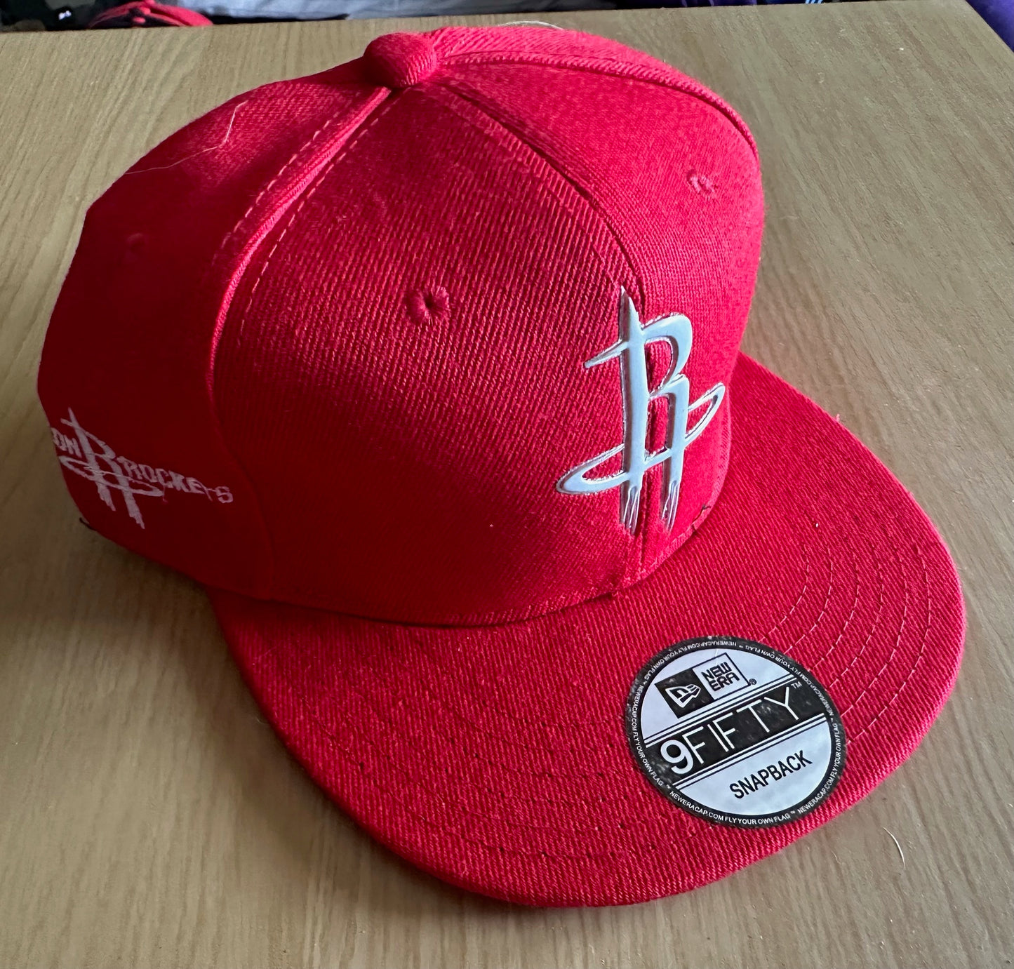 Houston Rockets NBA SnapBack Baseball Cap Multicolour New With Sticker