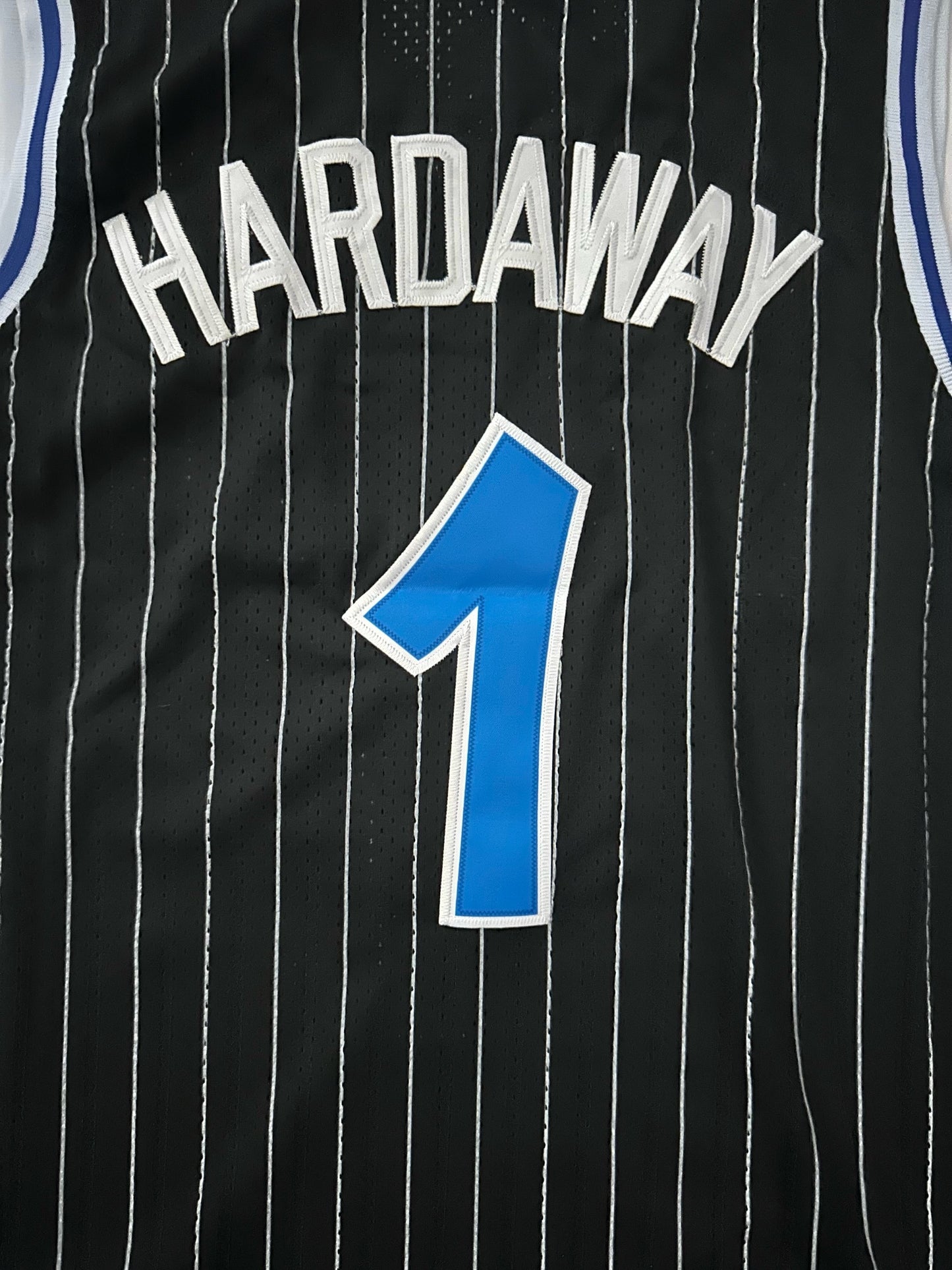 Orlando Magic NBA Hardwood Classics Basketball Vest Large Hardaway 1 Black