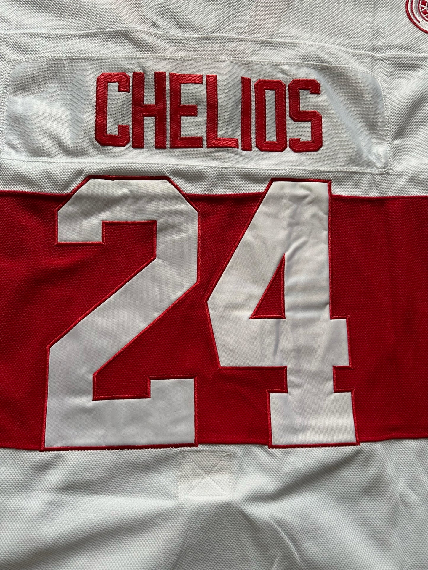 CCM Detroit Red Wings Chelios Hockey Shirt Large