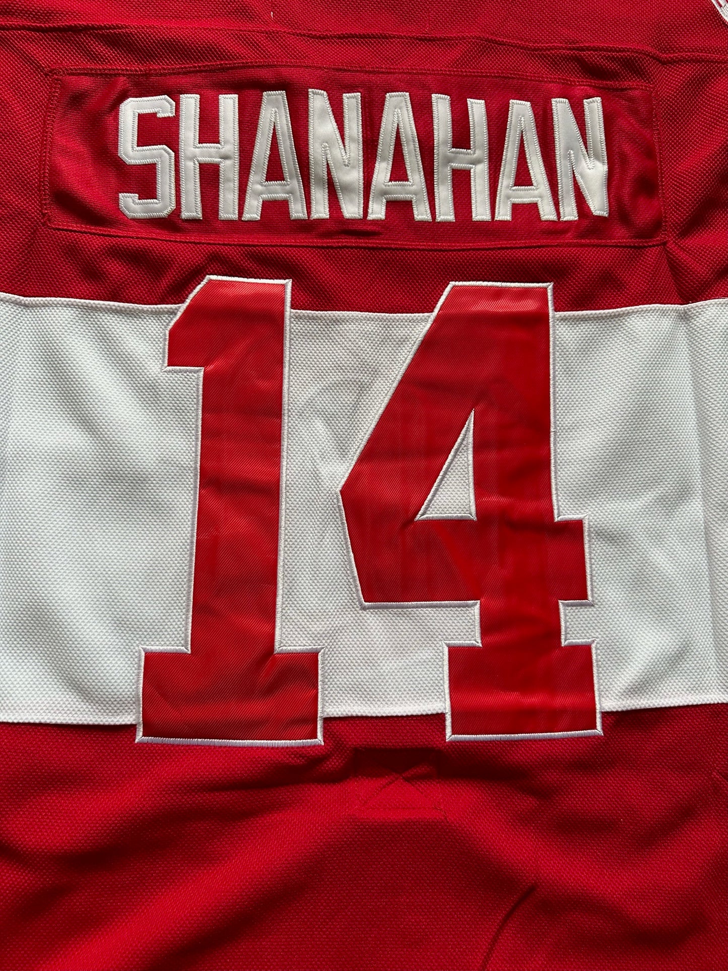 CCM Detroit Red Wings Shanahan Hockey Shirt Large