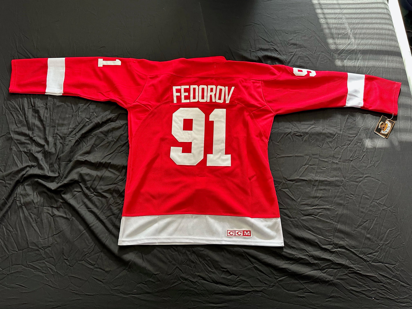 CCM Detroit Red Wings Federov Shirt Large