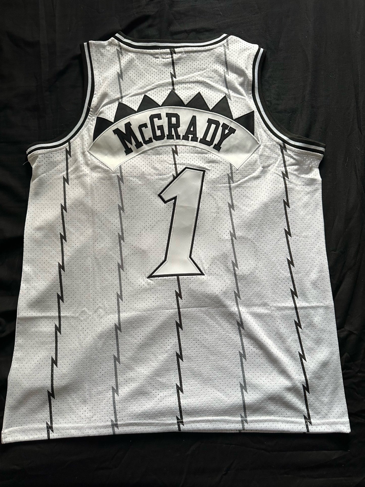 Retro Hardwood Classics Toronto Raptors McGrady Basketball Vest Large