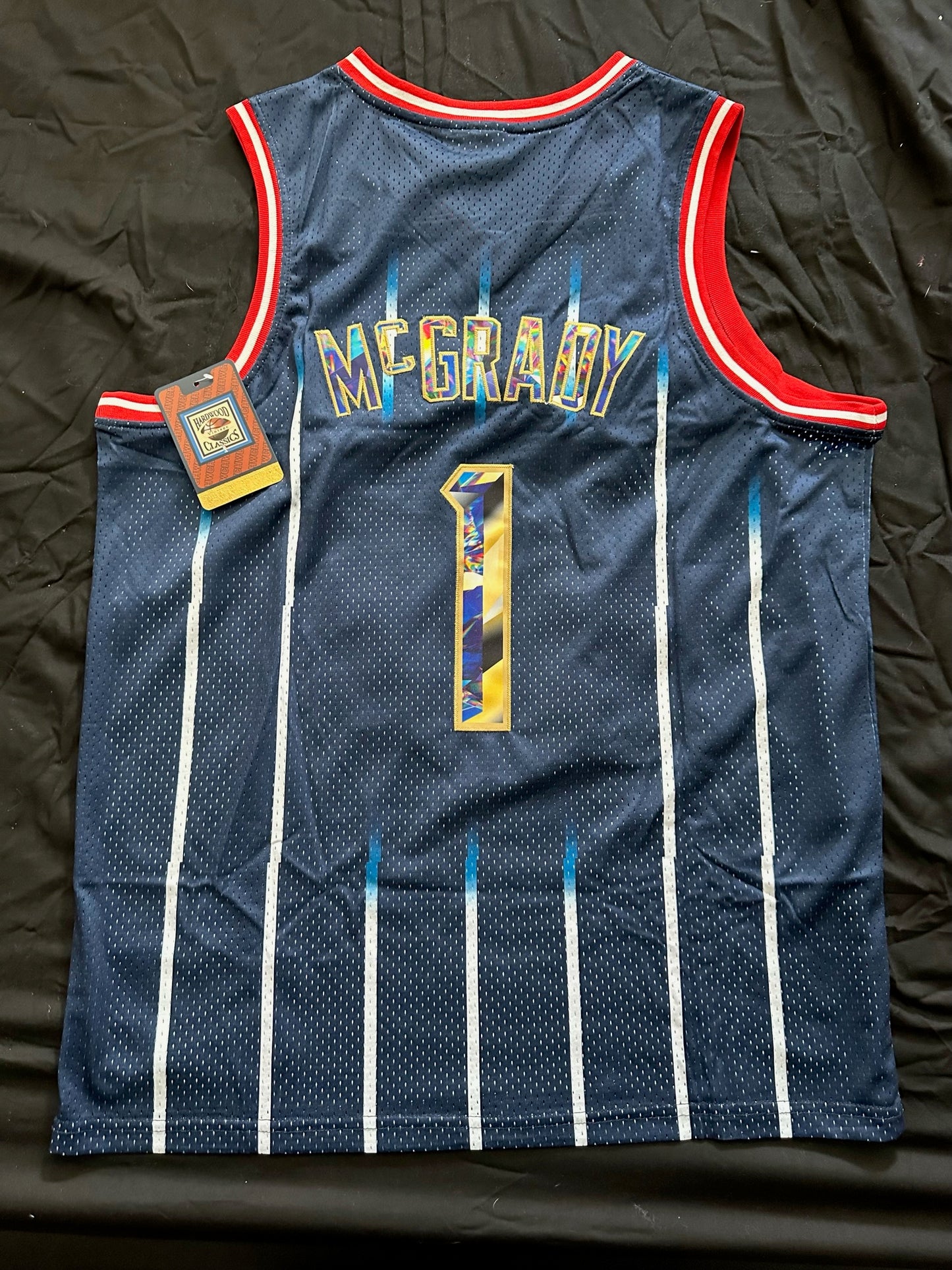 Retro Hardwood Classics Houston Rockets McGrady Basketball Vest Large