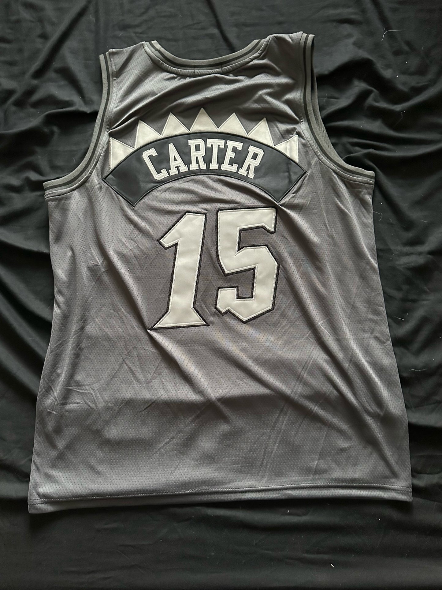 Retro Hardwood Classics Toronto Raptors Carter Basketball Vest Large