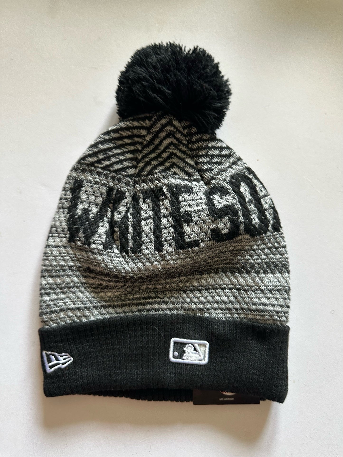 Chicago White Sox MLB Bobble Beanie Multi Colour With Tags on