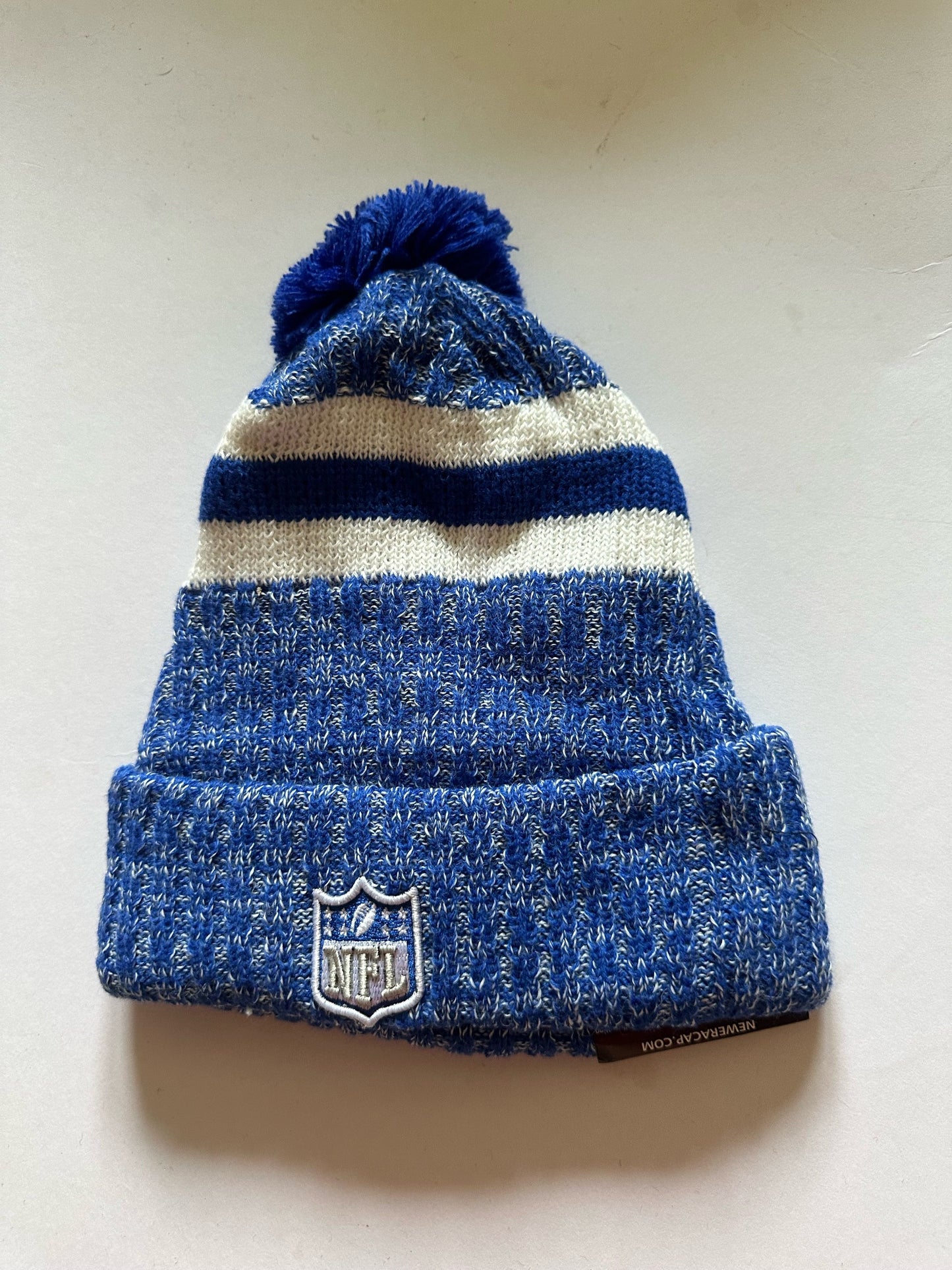 Indianapolis Colts NFL Bobble Beanie Multi Colour With Tags on