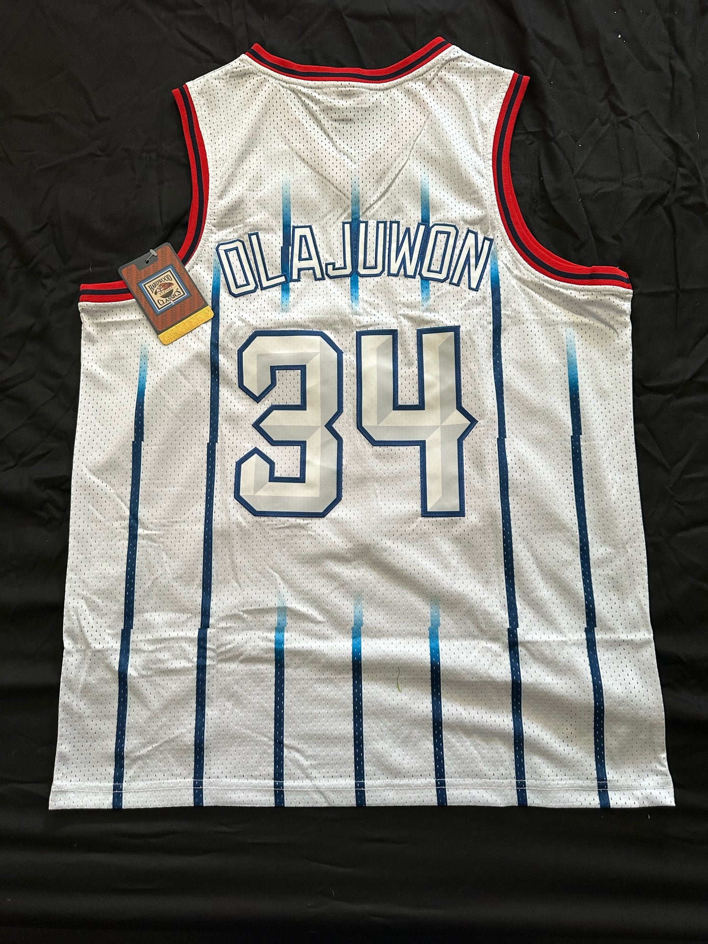 Retro Hardwood Classics Houston Rockets Olajuwon Basketball Vest Large