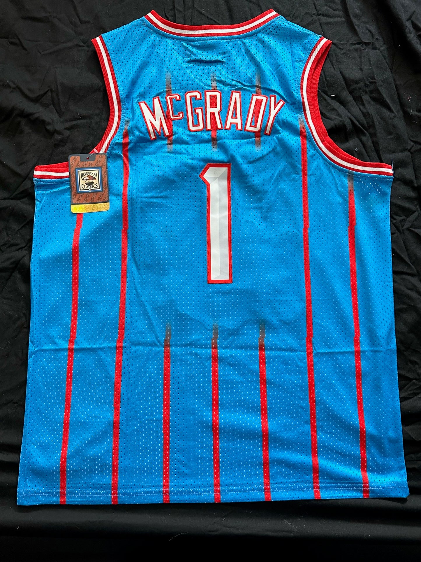 Retro Hardwood Classics Houston Rockets McGrady Basketball Vest Large