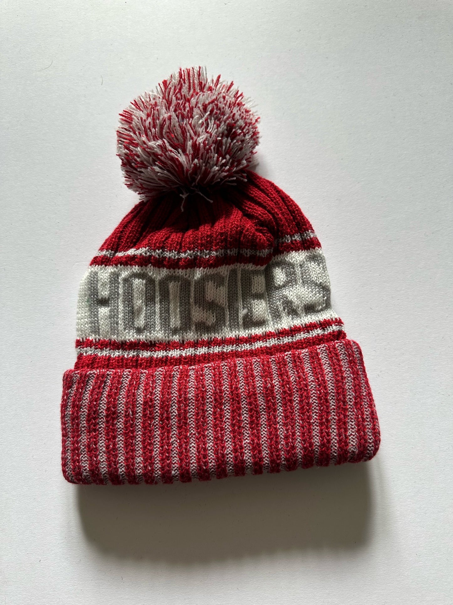 Indiana Hoosiers NCAA Bobble Beanie Multi Colour Tags on
