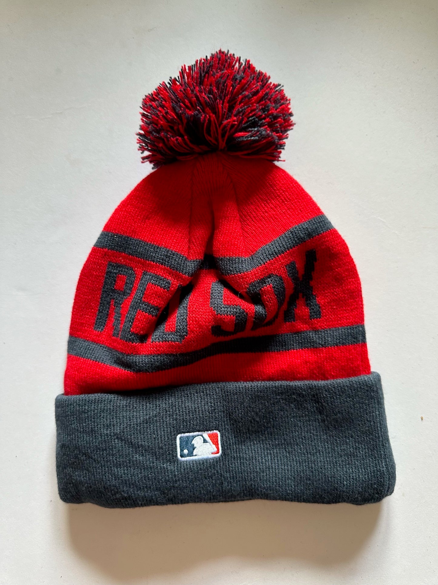 Boston Red Sox MLB Bobble Beanie Multi Colour With Tags on