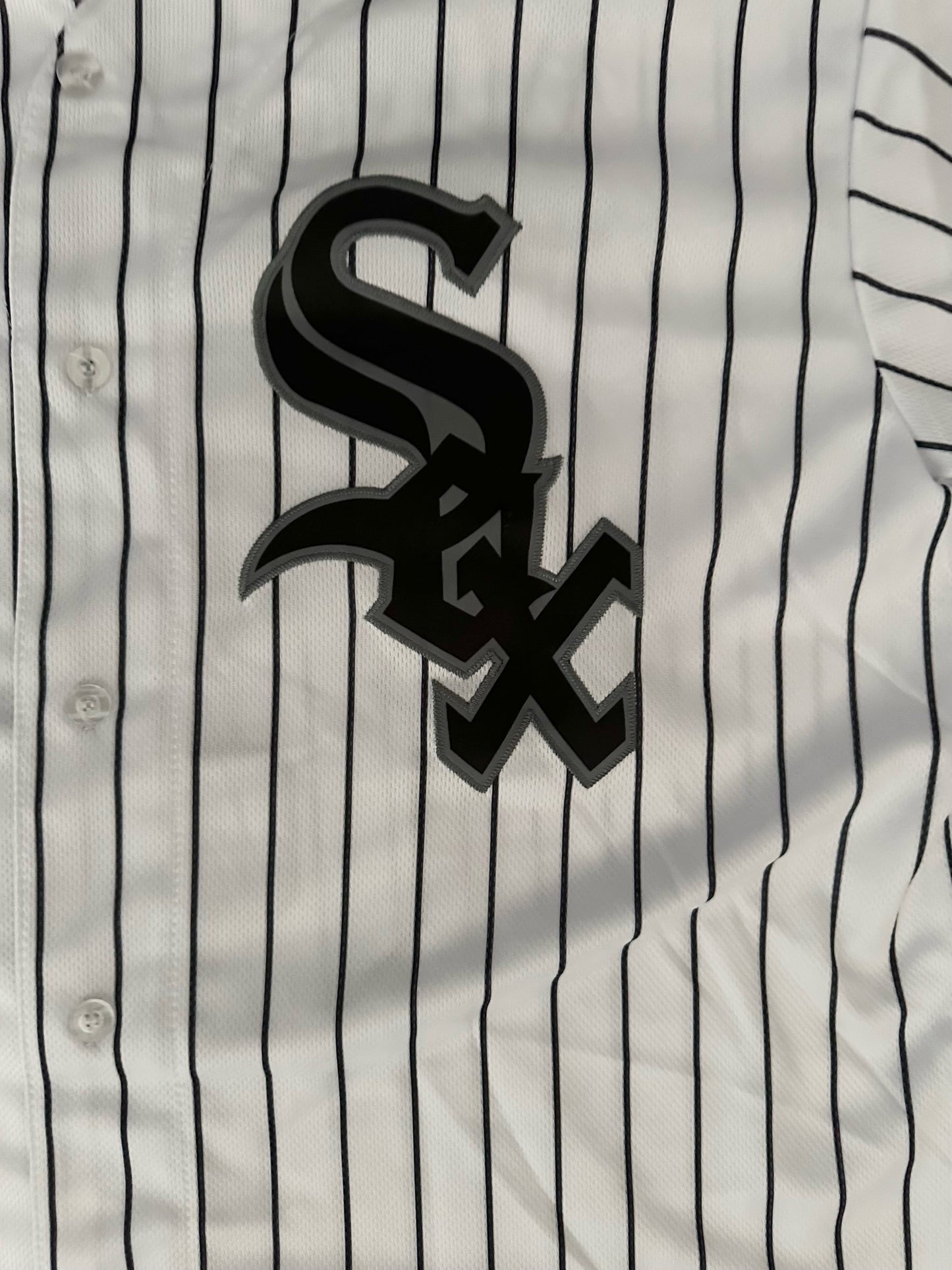 Chicago White Sox MLB Baseball Shirt Large Jackson 8 White