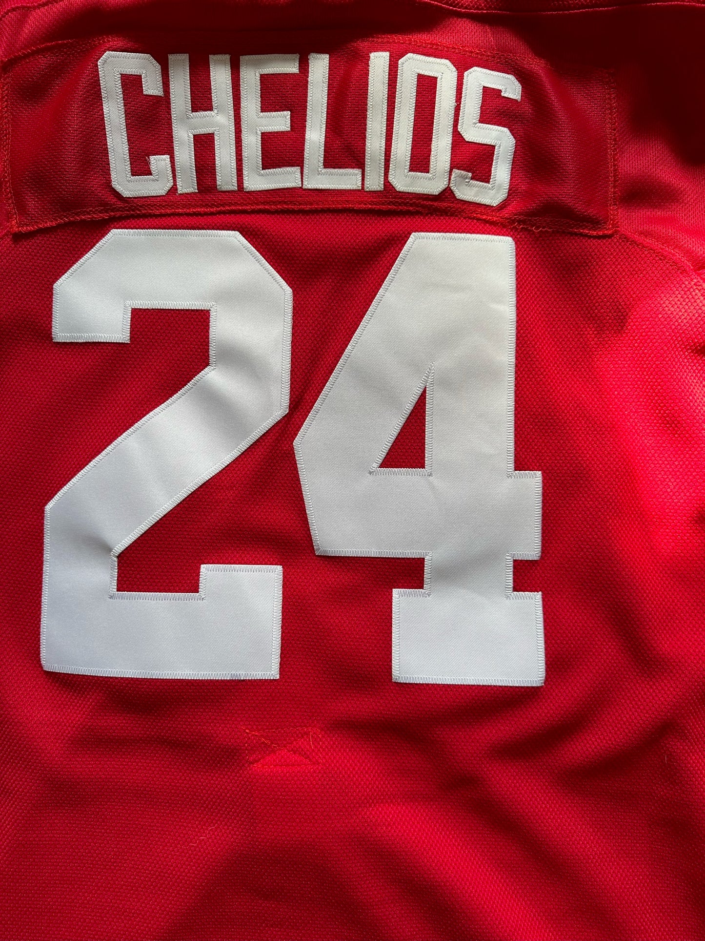 CCM Detroit Red Wings Chelios Hockey Shirt Large