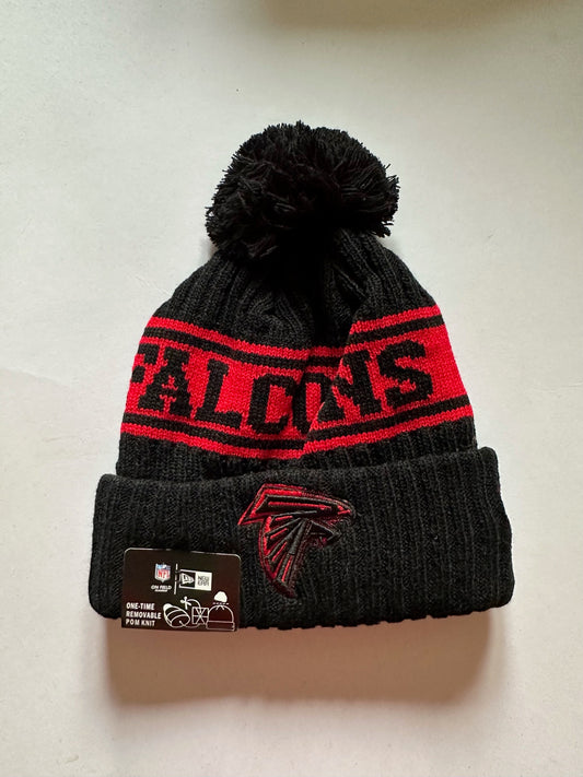 Atlanta Falcons NFL Bobble Beanie Multi Colour With Tags on