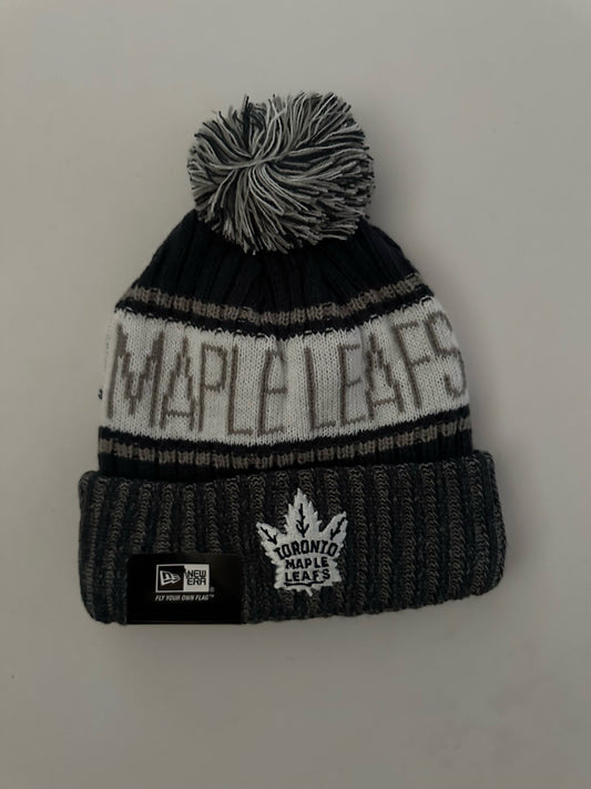 Toronto Maple Leafs NHL Bobble Beanie Multi Colour With Tags on