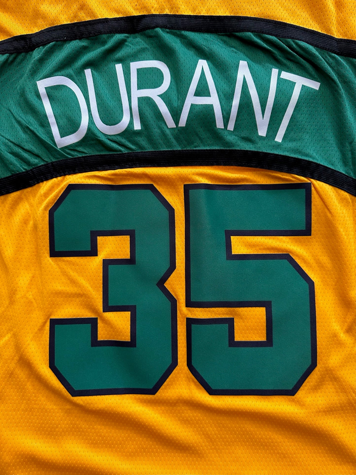 Retro Hardwood Classics Seattle Supersonics Durant Basketball Vest Large