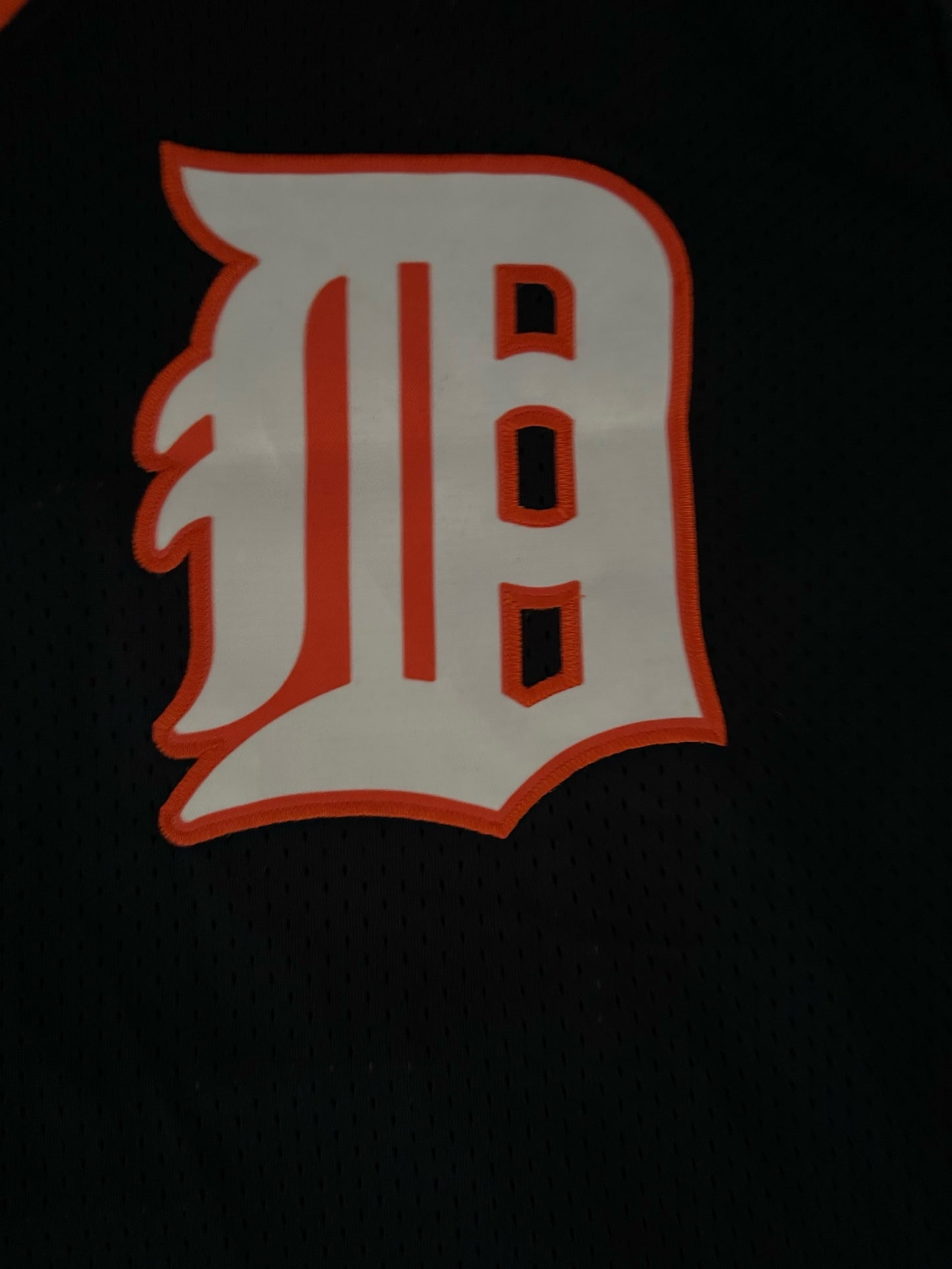 Detroit Tigers MLB Baseball Shirt Large Cabrera 24 Blue