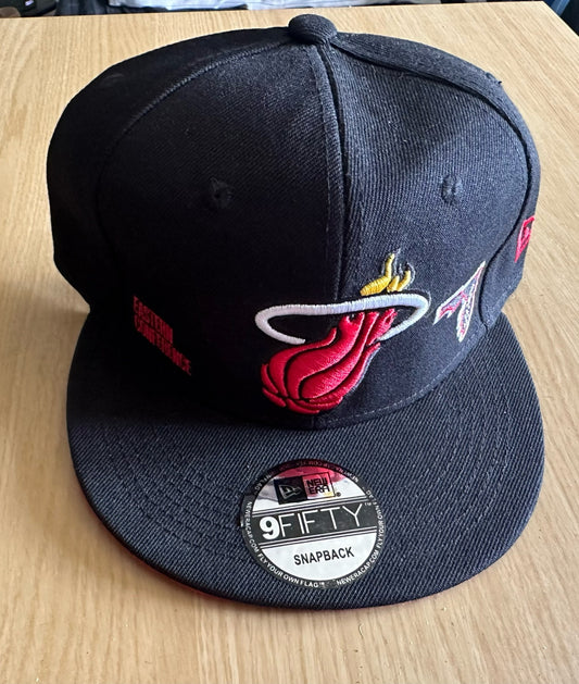 Miami Heat NBA SnapBack Baseball Cap Multicolour New With Sticker