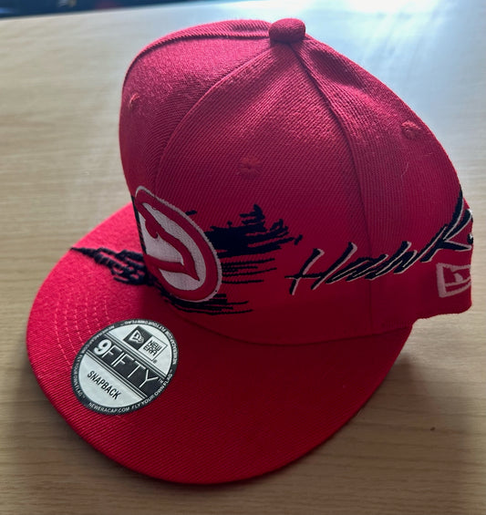 Atlanta Hawks NBA SnapBack Baseball Cap Multicolour New With Sticker