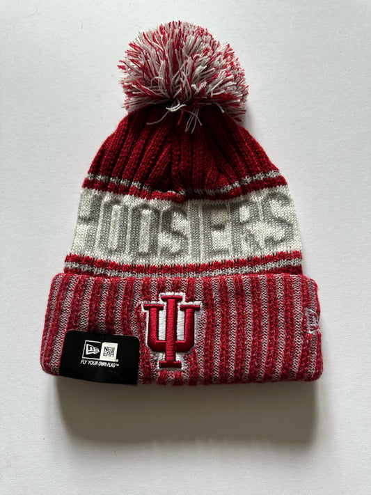 Indiana Hoosiers NCAA Bobble Beanie Multi Colour Tags on