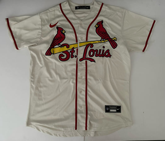 St Louis Cardinals MLB Baseball Shirt Large McGwire 25 White