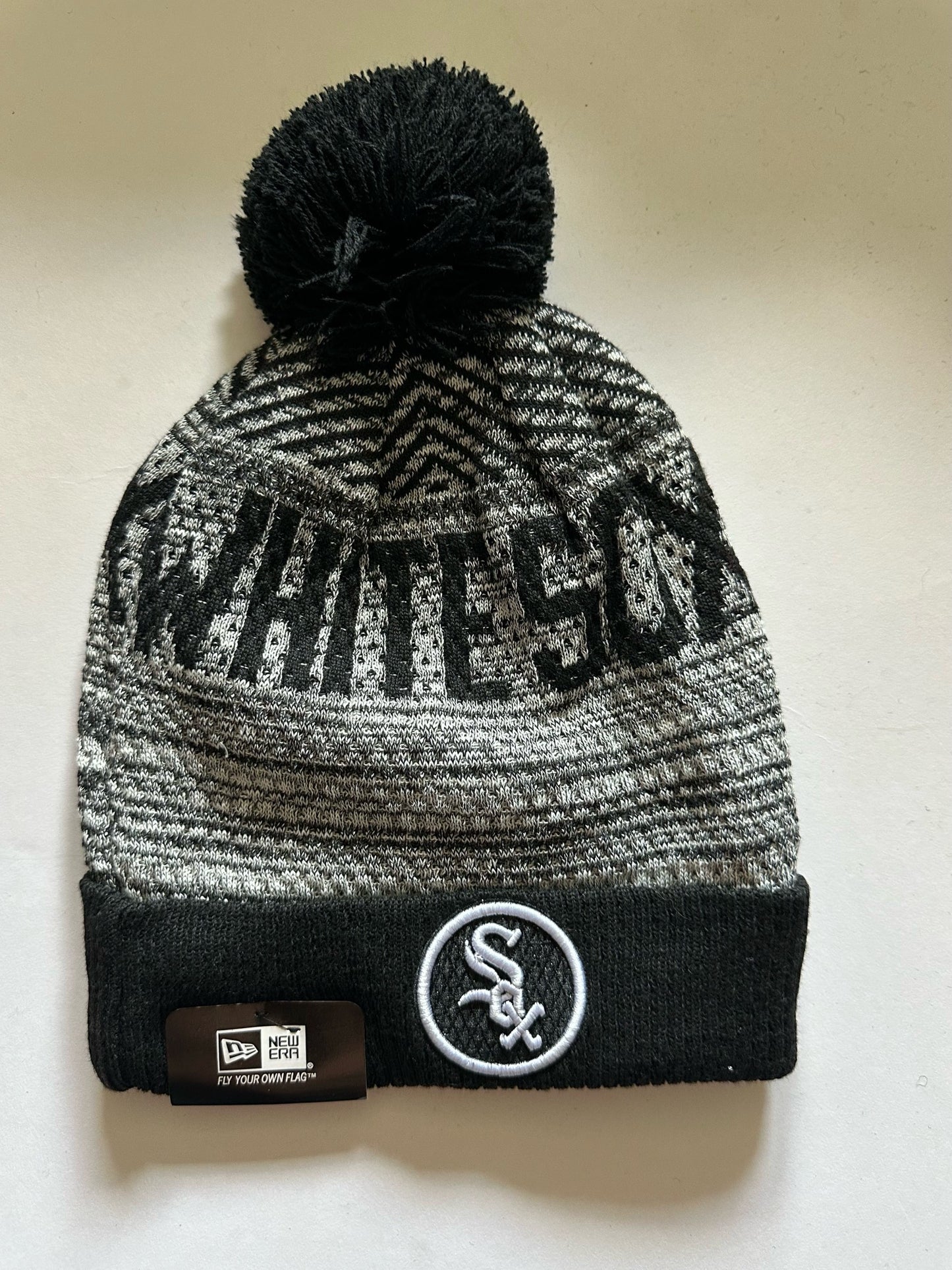 Chicago White Sox MLB Bobble Beanie Multi Colour With Tags on