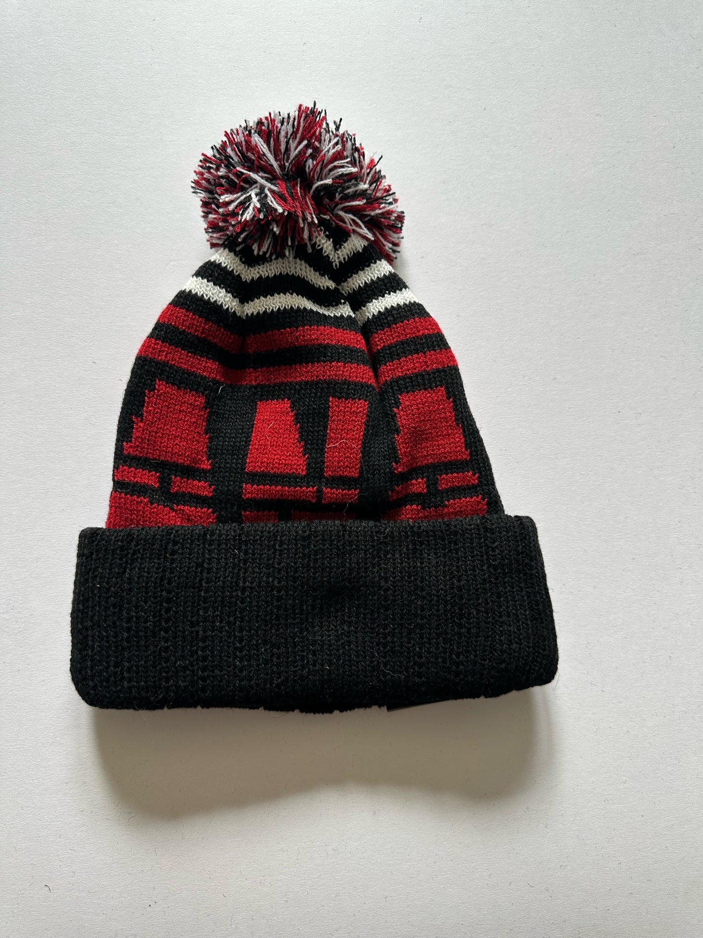 Indiana Hoosiers NCAA Bobble Beanie Multi Colour Tags on