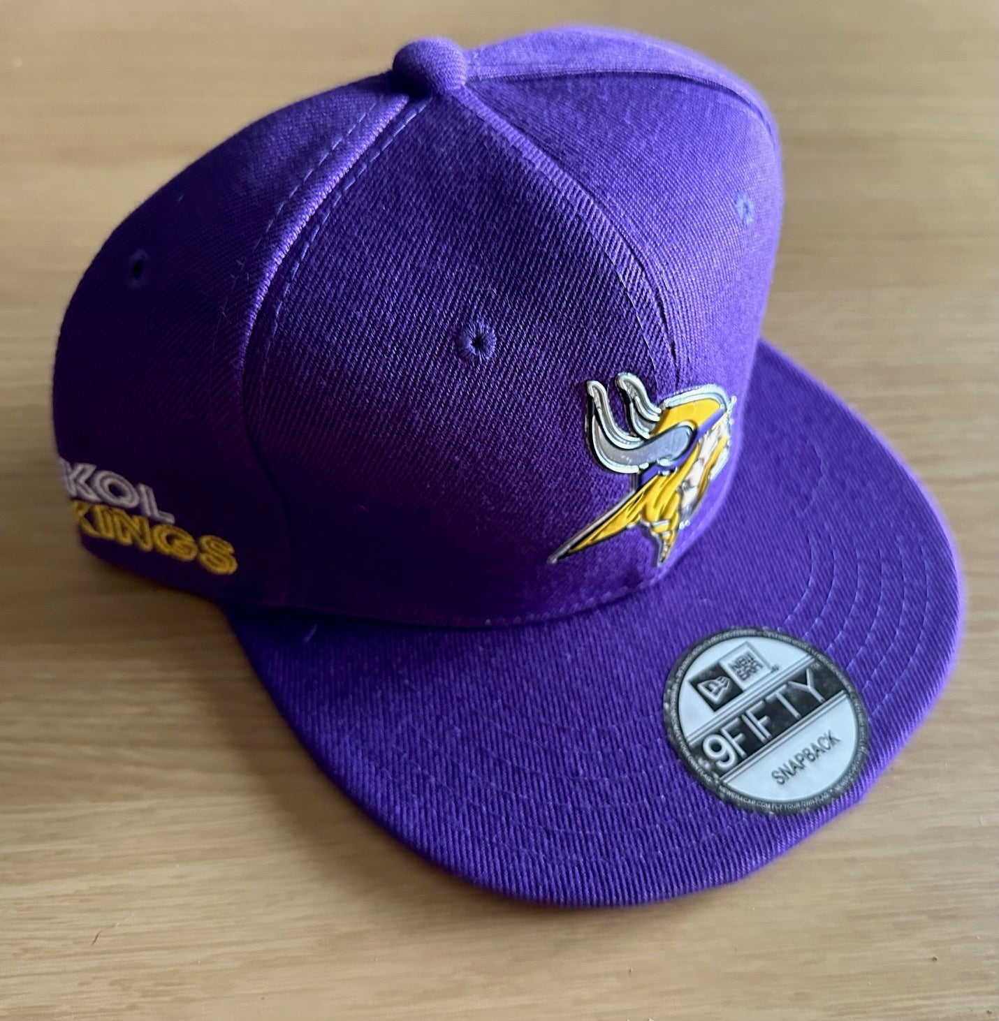 Minnesota Vikings NFL SnapBack Baseball Cap Multicolour New With Sticker