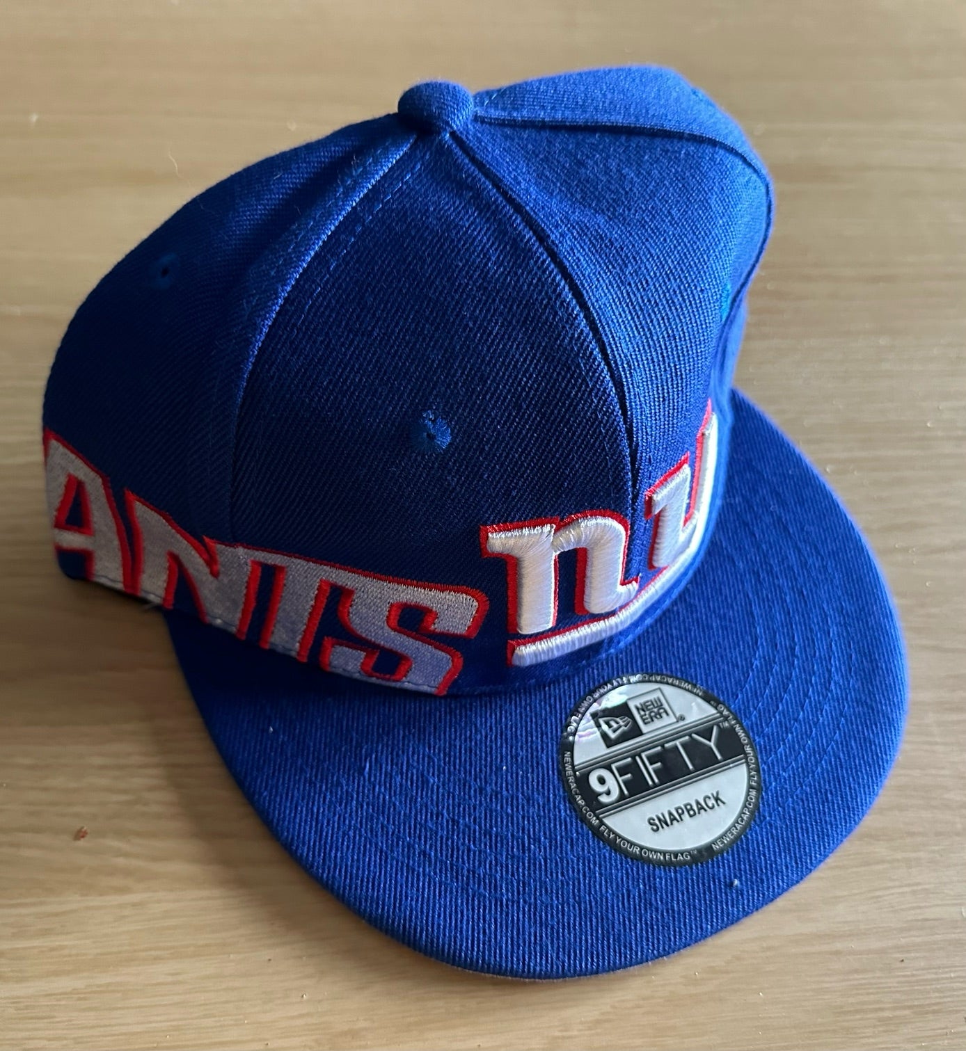 New York Giants NFL SnapBack Baseball Cap Multicolour New With Sticker