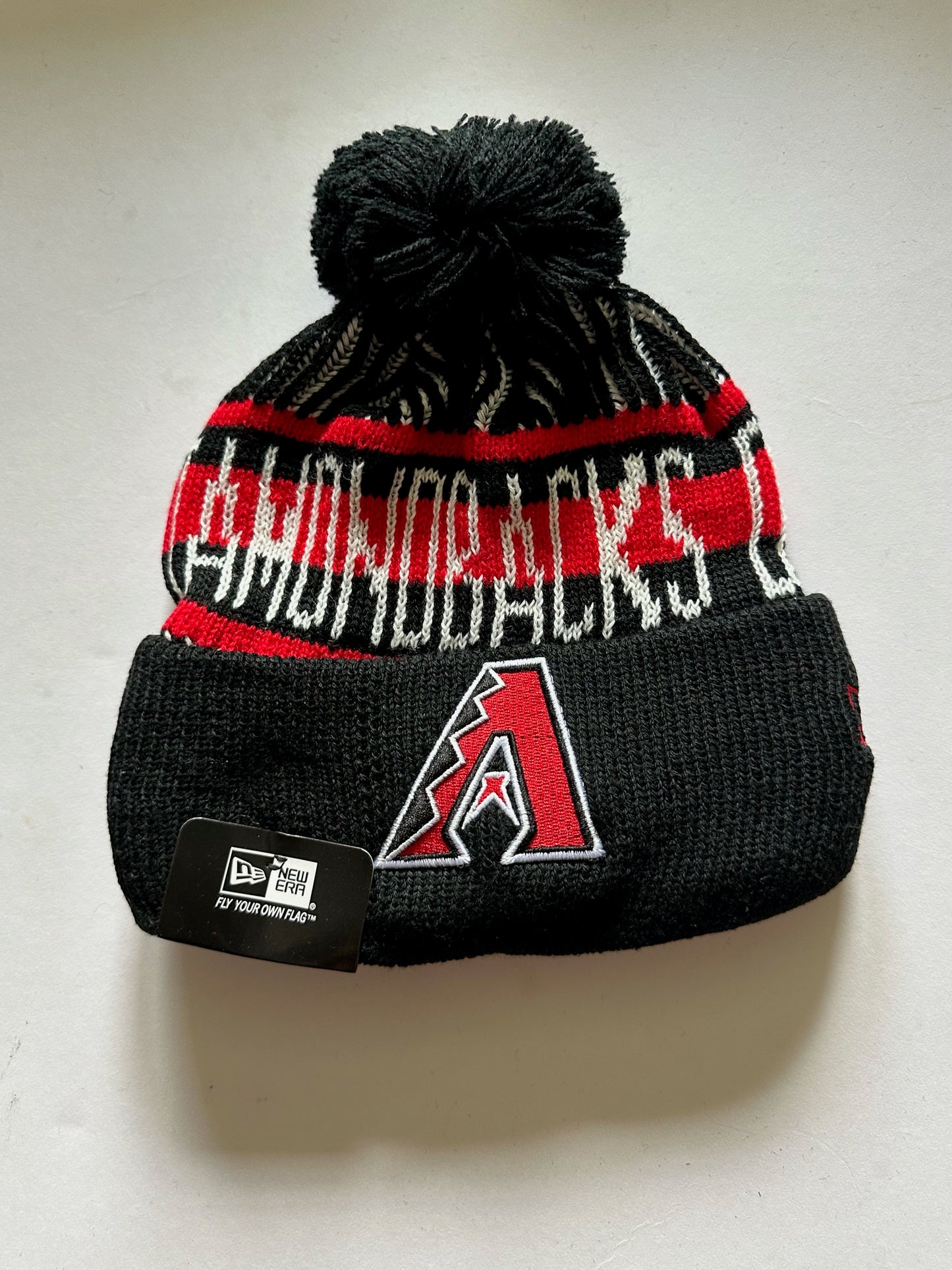 Arizona Diamondbacks MLB Bobble Beanie Multi Colour With Tags on