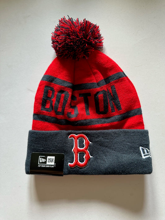 Boston Red Sox MLB Bobble Beanie Multi Colour With Tags on