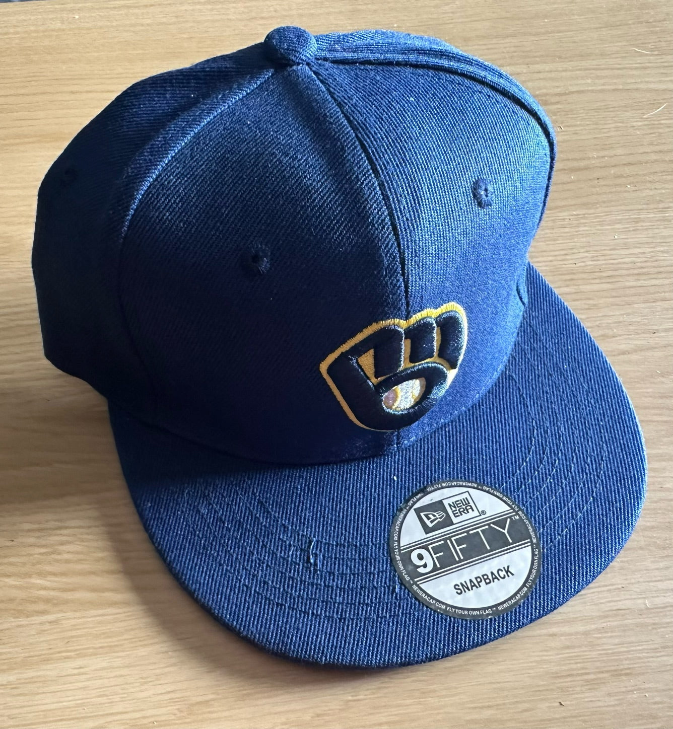 Milwaukee Brewers MLB SnapBack Baseball Cap Multicolour New With Sticker